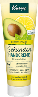 Handcreme Sekunden Zitronenverbene & Avocadobutter  Kneipp