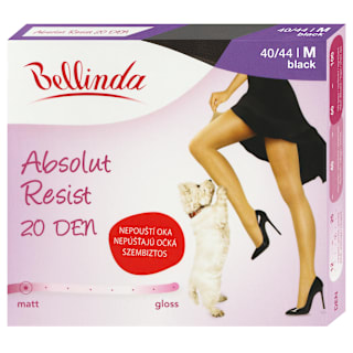 Harisnyanadrág, Absolut Resist, 20 DEN, fekete, M Bellinda