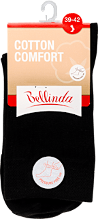 Női zokni, cotton comfort, fekete 39-42 Bellinda