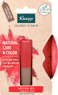 barevný balzám na rty Natural Red Kneipp