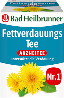 Arzneitee, Fettverdauungs Tee (8 Beutel) Bad Heilbrunner