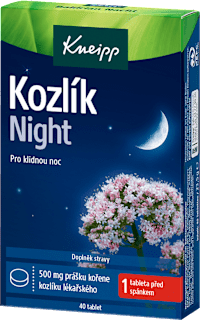 kozlík Night pro klidnou noc Kneipp