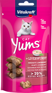 Katzensnack Cat Yums Leberwurst Vitakraft