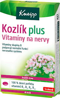 kozlík plus proti nespavosti a neklidu Kneipp