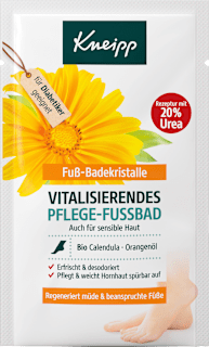 Fußbad, Badekristalle Calendula & Orangenöl Kneipp