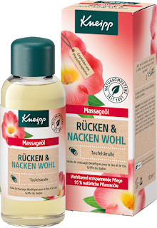 Massageöl Rücken & Nacken Wohl Kneipp