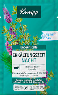 sůl do koupele Erkältungszeit Nacht Kneipp