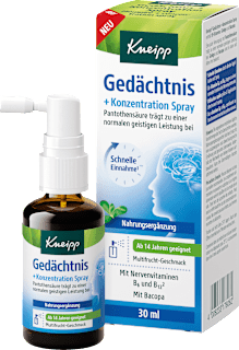 Spray Gedächtnis + Konzentration Kneipp