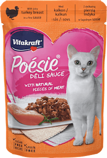 Hrana za odrasle mačke Poésie Délice, puranja prsa Vitakraft