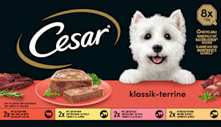 Nassfutter Hund Klassiker Selektion Multipack (8x150 g) Cesar