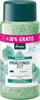 Badekristalle Erkältungszeit Kneipp