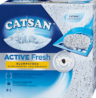 Katzenstreu Active Fresh Klumpstreu CATSAN