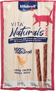 Dopolnilna hrana za mačke Vita Naturals - palčke s piščancem Vitakraft