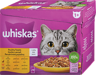 Mokra hrana za mačke Perutninska pojedina whiskas