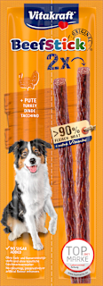 Hundeleckerli Beef Stick + Pute Vitakraft