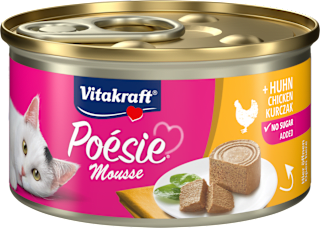 Mus mokra karma dla kota Poésie, kurczak Vitakraft
