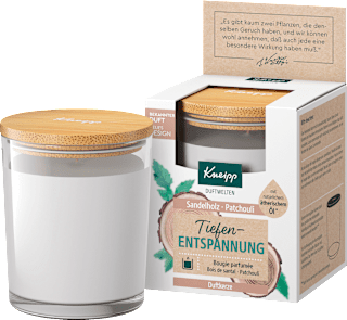Duftkerze im Glas Tiefenentspannung 145g Kneipp