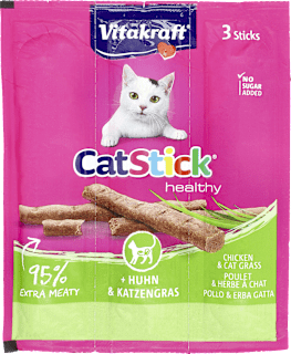 Przysmak dla kota Cat Stick Healthy, kurczak i trawa Vitakraft