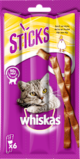 Katzenleckerli Sticks Huhn Whiskas