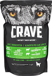 Trockenfutter Hund mit Lamm & Rind Crave
