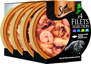 Nassfutter Katze Filets Selection Sheba