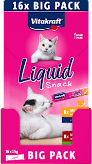 Katzensnack Liquid mit Huhn & Rind Vitakraft