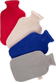 Wärmeflasche mit Flauschbezug 2l Fashy