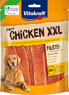 Kausnack Hund Hühnchenfilet, pure chicken xxl Vitakraft
