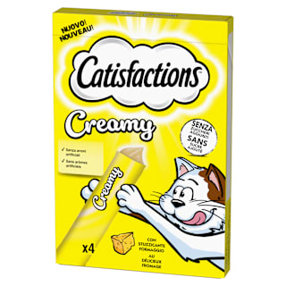 Snack cremoso al formaggio per gatti Catisfactions