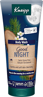 Płyn pod prysznic Good Night Szwajcarska pinia i Amyris  Kneipp