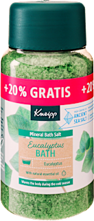 Soľ do kúpeľa proti prechladnutiu s eukalyptom Kneipp