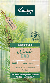 Cristalli da bagno con pino e abete Kneipp