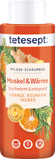 Schaumbad Muskel & Wärme tetesept