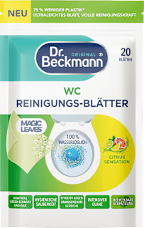 WC-Reinigungs-Blätter Citrus Sensation Dr. Beckmann