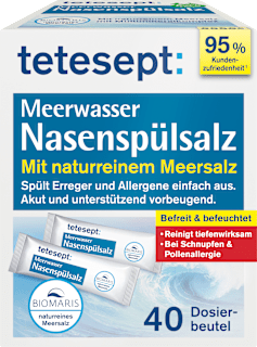 Meerwasser Nasenspülsalz tetesept