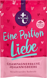 Badesalz Eine Portion Liebe t by tetesept