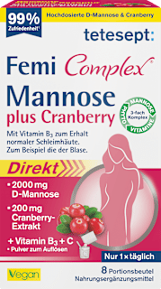 Femi Complex Mannose plus Cranberry Sachets 8 St tetesept