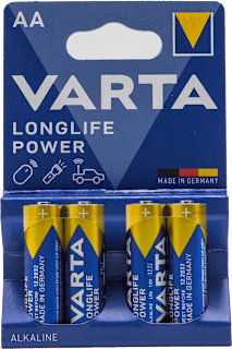 Baterii puternice cu durată lungă de viață AA R6 Varta