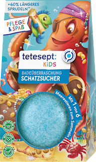 Kinder Badezusatz Badeüberraschung Schatzsucher tetesept: KIDS