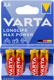 Longlife MAX power elem AA Varta