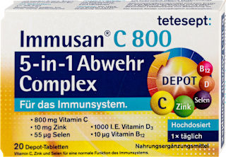Immusan C 800 5u1 kompleks tablete za imunitet tetesept