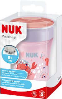Trinklernbecher Magic Cup rosa 8+ Monate 230 ml NUK