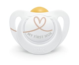 Биберон залъгалка Star, 0-6 m, различни цветове/мотиви NUK