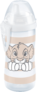 Trinklernflasche Disney Lion King Kiddy Cup, beige, ab 12. Monat, 300ml NUK