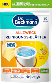 Večnamensko čistilo za tla v lističih Summer Lemon Dr.Beckmann