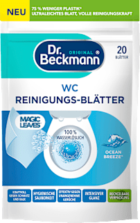 Čistilo za WC v lističih Ocean Breeze Dr.Beckmann