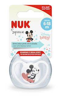 Suzetă din silicon, mărimea 2, 6-18 luni NUK
