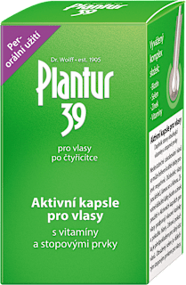 aktivní kapsle pro vlasy Plantur 39