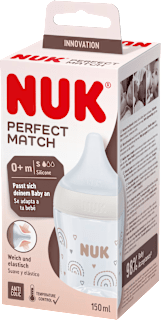Babyflasche Perfect Match, beige, 0-6 Monate, 150ml NUK