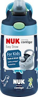 Strohhalmflasche Easy Straw blau 420 ml NUK
